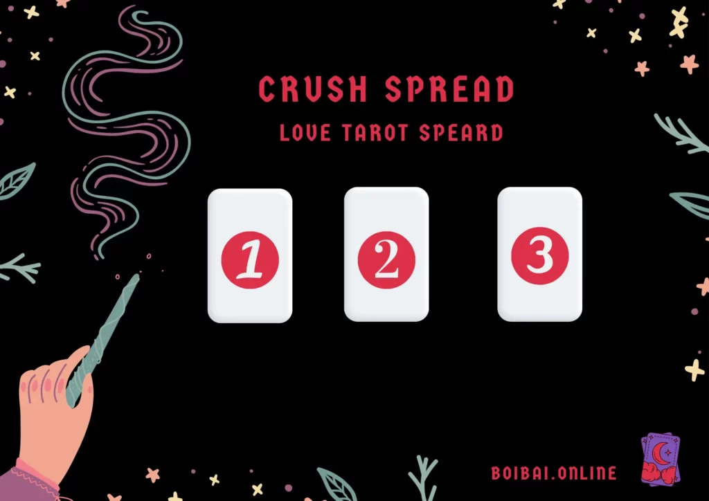 Crush spread trải bài tình yêu